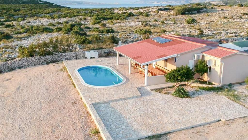 Beautiful Secluded Area Near Novalja Vacation House With Pool And Sea View Villa Lara Екстериор снимка